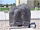 Front side of the stele - D. Morgan, 2008