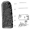 Copy of the inscription on the back side - M. Poetto, 2023