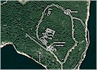 Satellite image and site plan - Google Earth, 2008